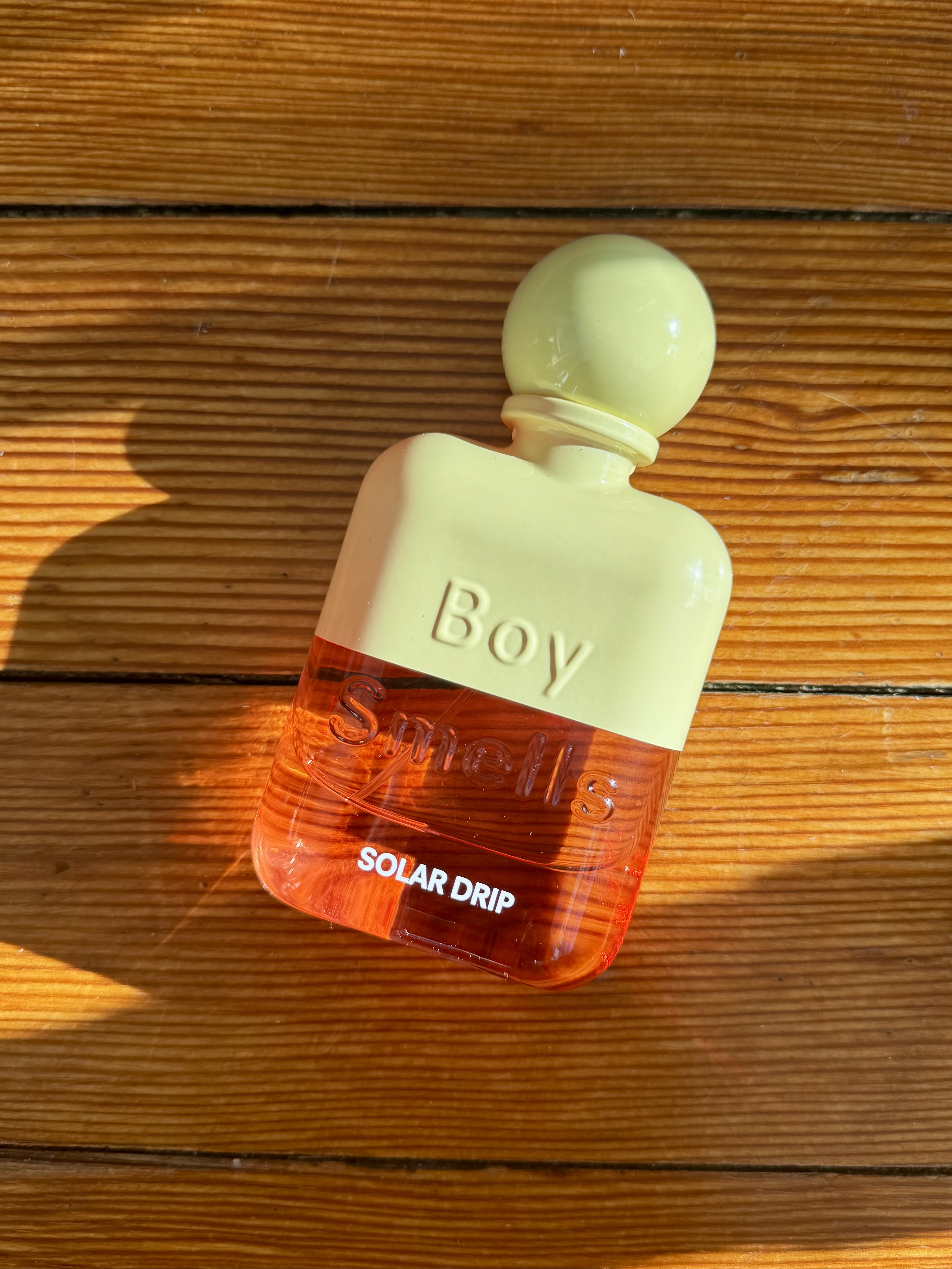 A bottle of Boy Smells Solar Drip Eau de Parfum.