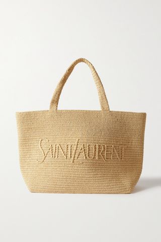 Oversized Raffia Tote