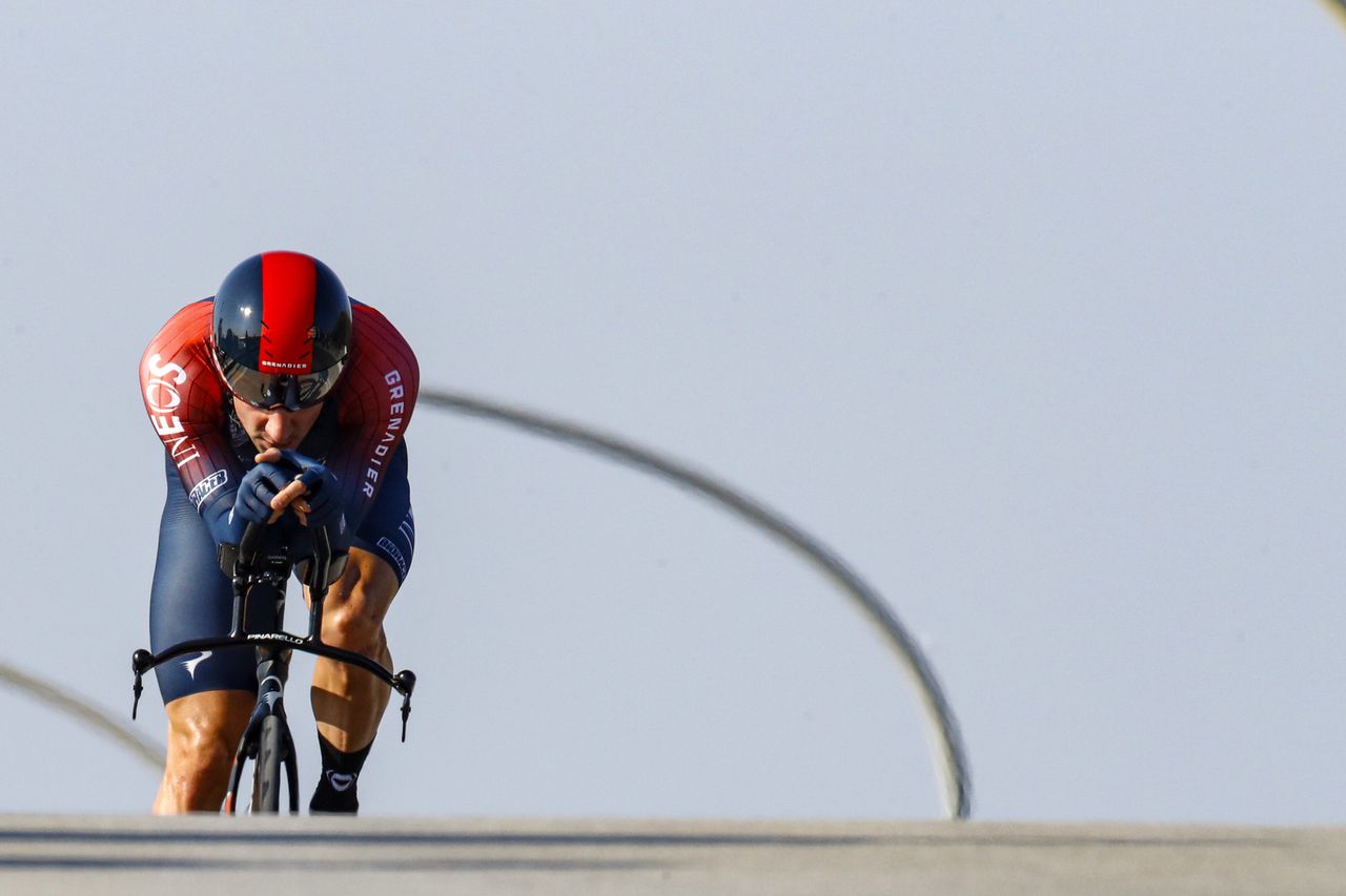 Tirreno Adriatico 2022 - 57th Edition - 1st stage Lido di Camaiore - Lido di Camaiore 13,9 km - 07/03/2022 - Elia Viviani (ITA - INEOS Grenadiers) - photo Roberto Bettini/SprintCyclingAgency&Acirc;&copy;2022