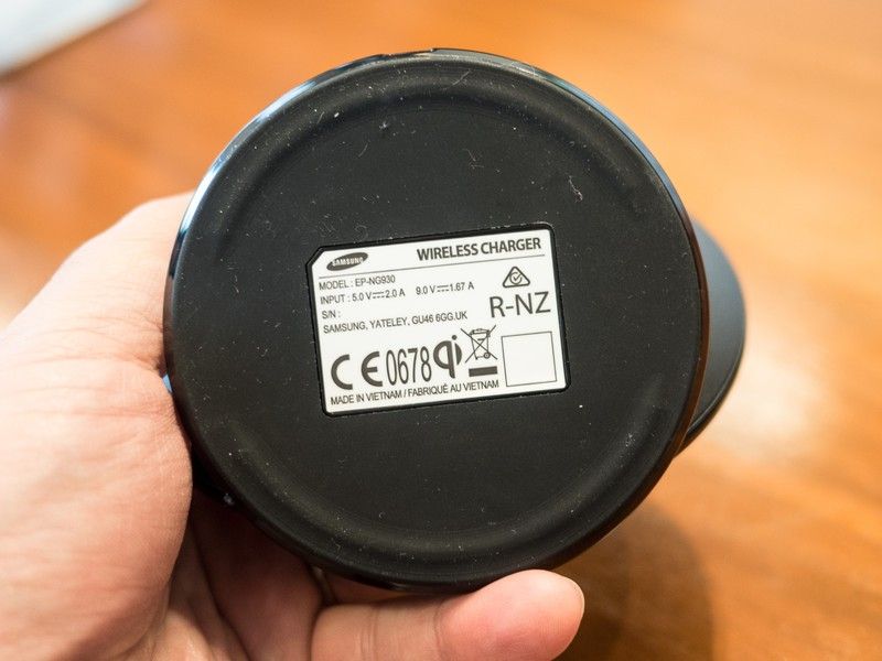Samsung angled wireless charger