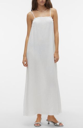 Natali Cotton Maxi Slipdress