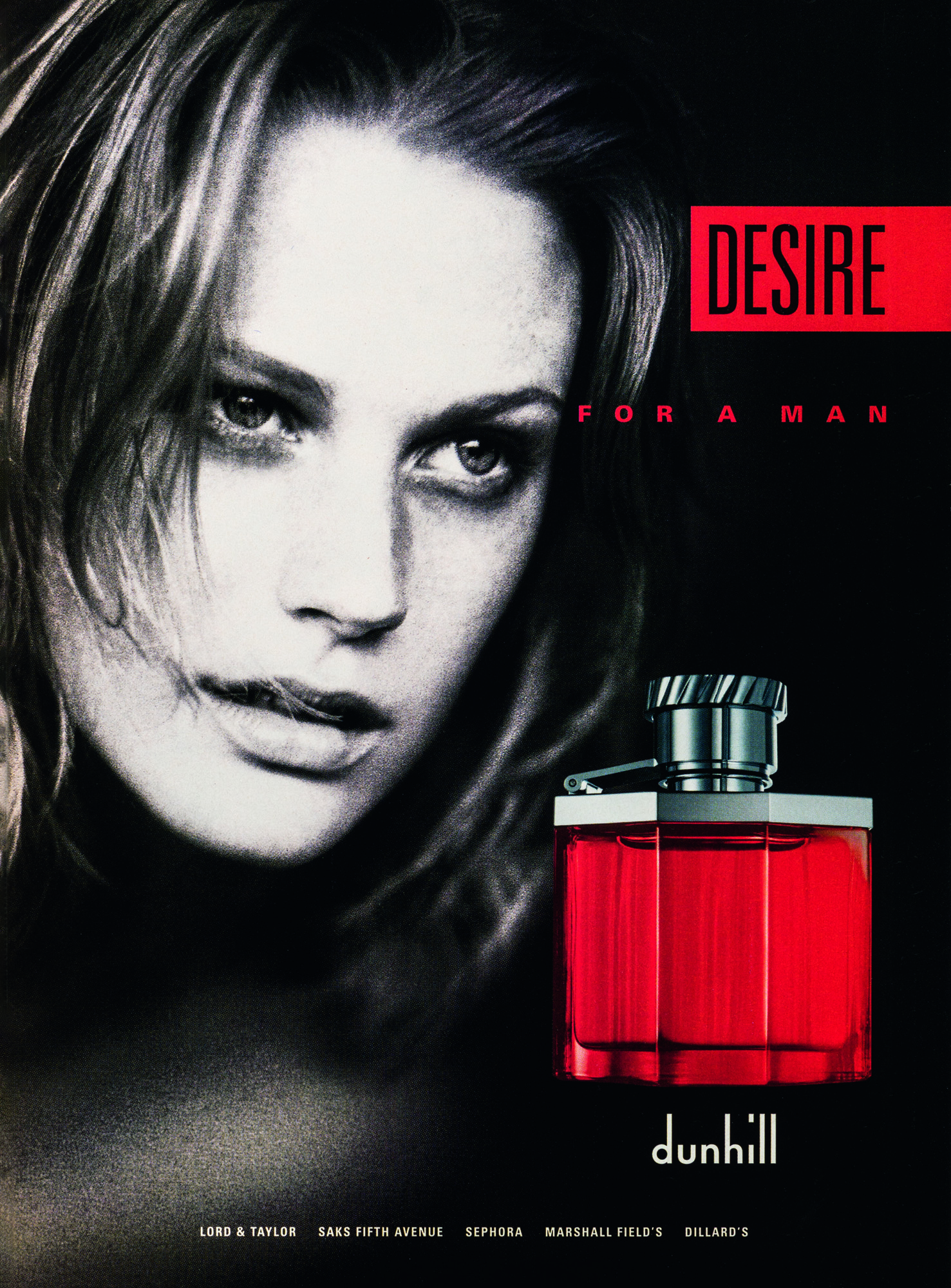 Dunhill Desire For Men perfume advert 2002