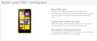 Lumia 1020 Telus