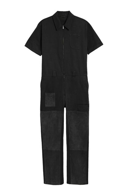 Fendi Short Sleeve Utility Jumpsuit