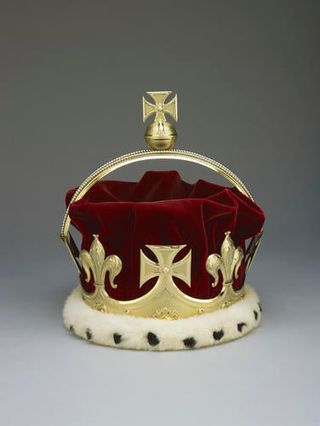 The original Prince of Wales Coronet was taken with Edward VII when he left Great Britain