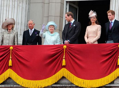The Royal Family at the Queen's Diamond Jubilee Celebrations