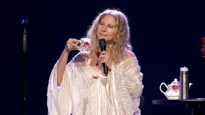 barbra streisand on stage