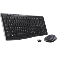 Logitech MK270 Wireless Keyboard And Mouse Combo: $27.99