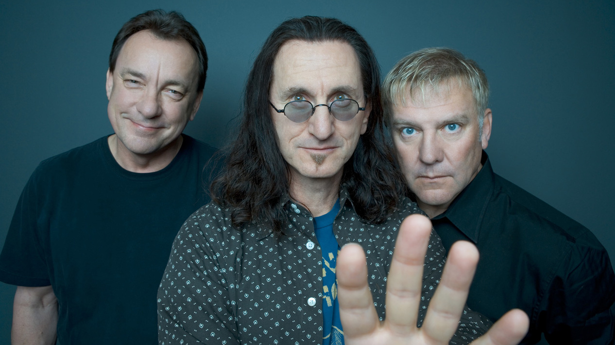 Neil Peart, Geddy Lee and Alex Lifeson