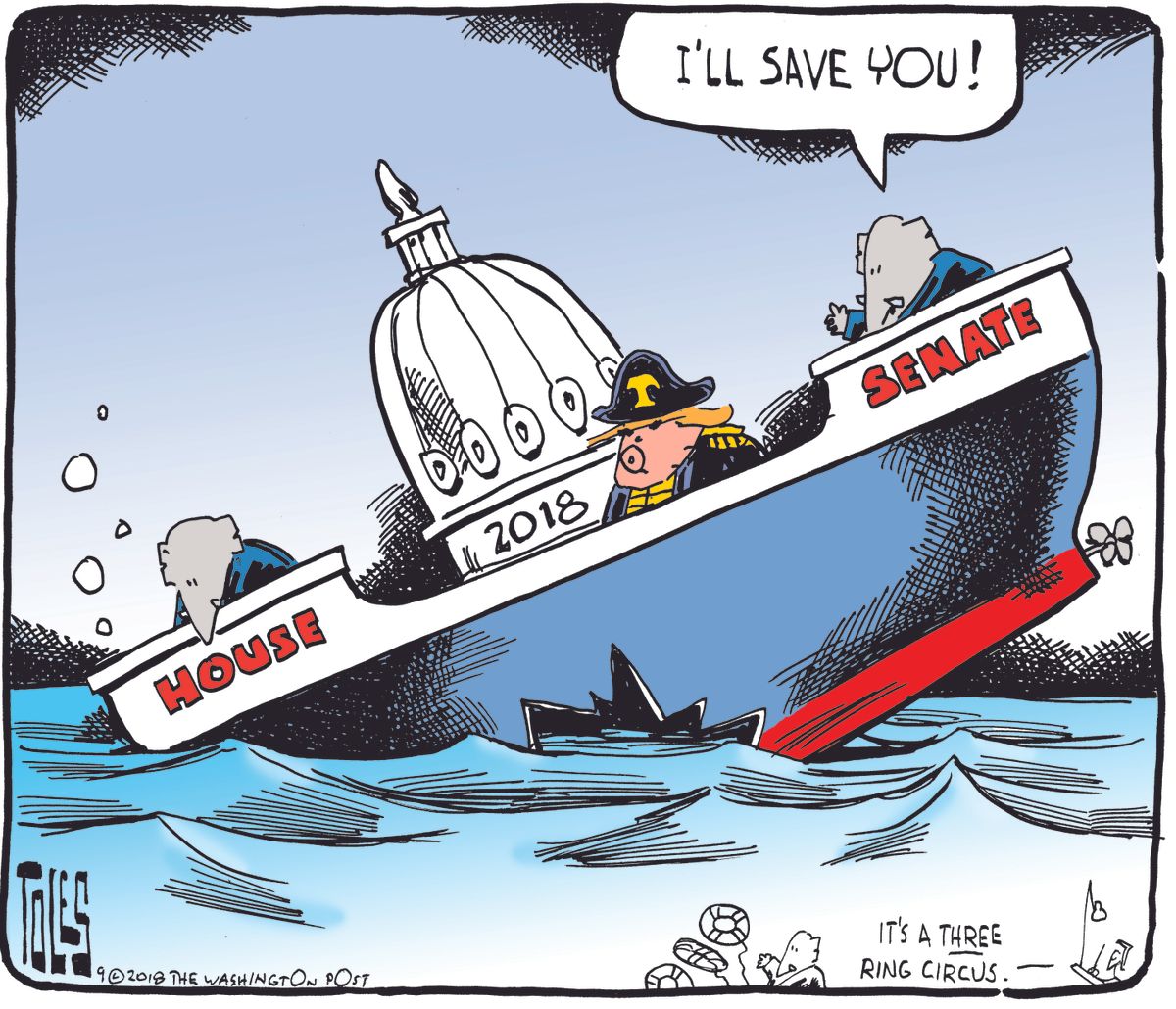 U.S. Trump house senate sinking ship | The Week