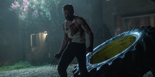 Wolverine claws unsheathed in Logan