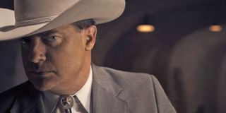 Brendan Fraser in a cowboy hat