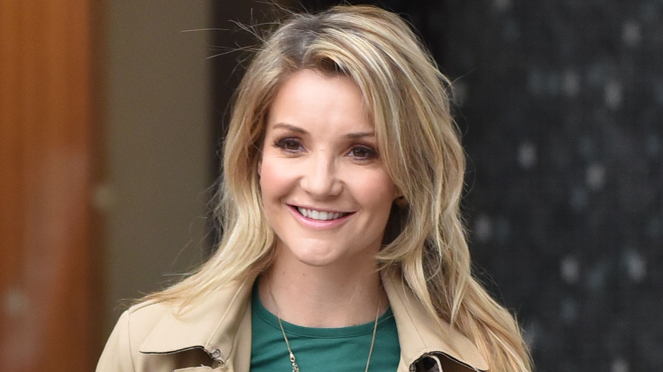 Helen Skelton is seen in London on January 24, 2019