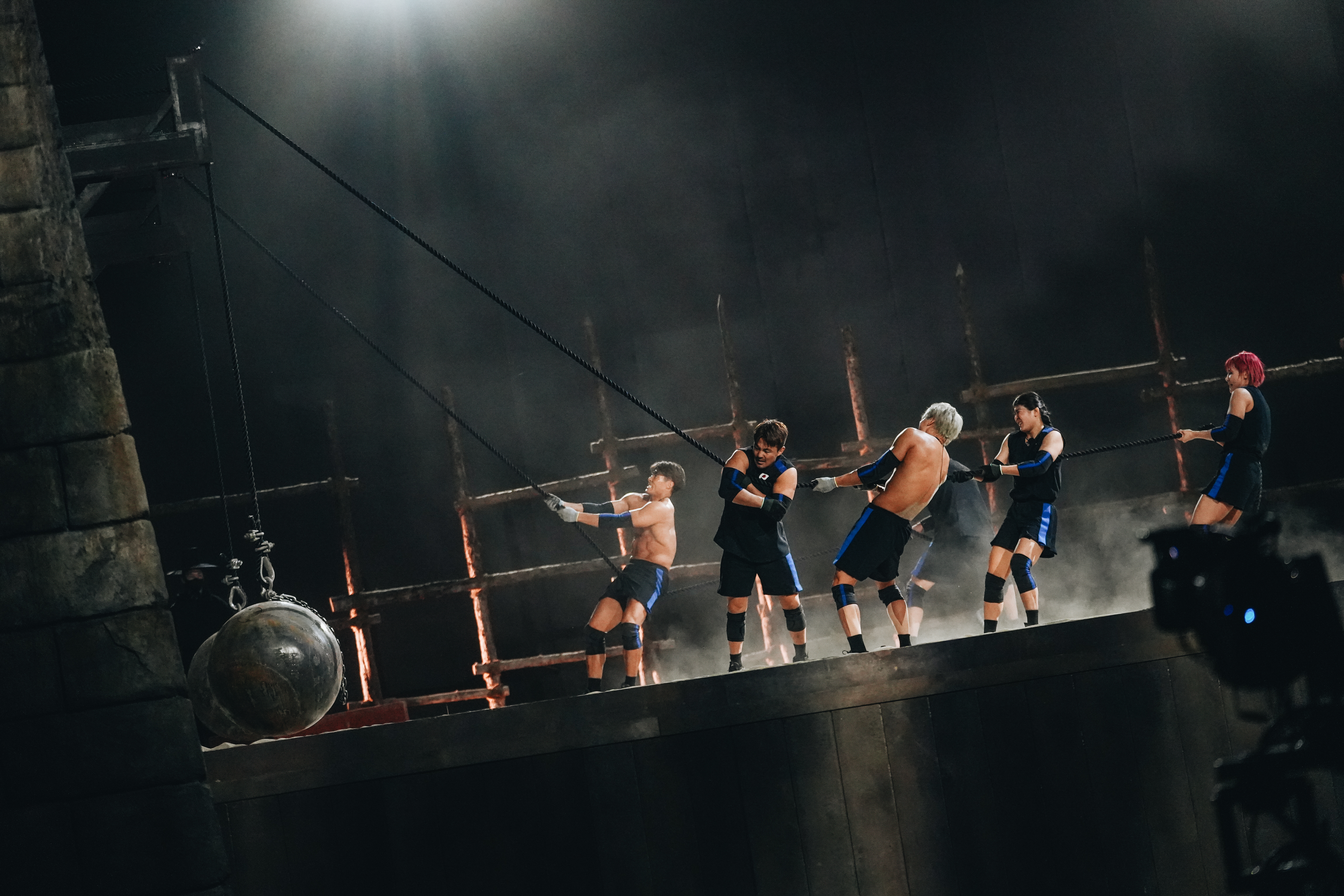 Physical: Asia S1(L to R) Yoshio Itoi, Soichi Hashimoto, Katsumi Nakamura, Nonoka Ozaki, Kana Watanabe in Physical: Asia S1 Cr. CASA DE FOTO /Netflix &amp;copy; 2025