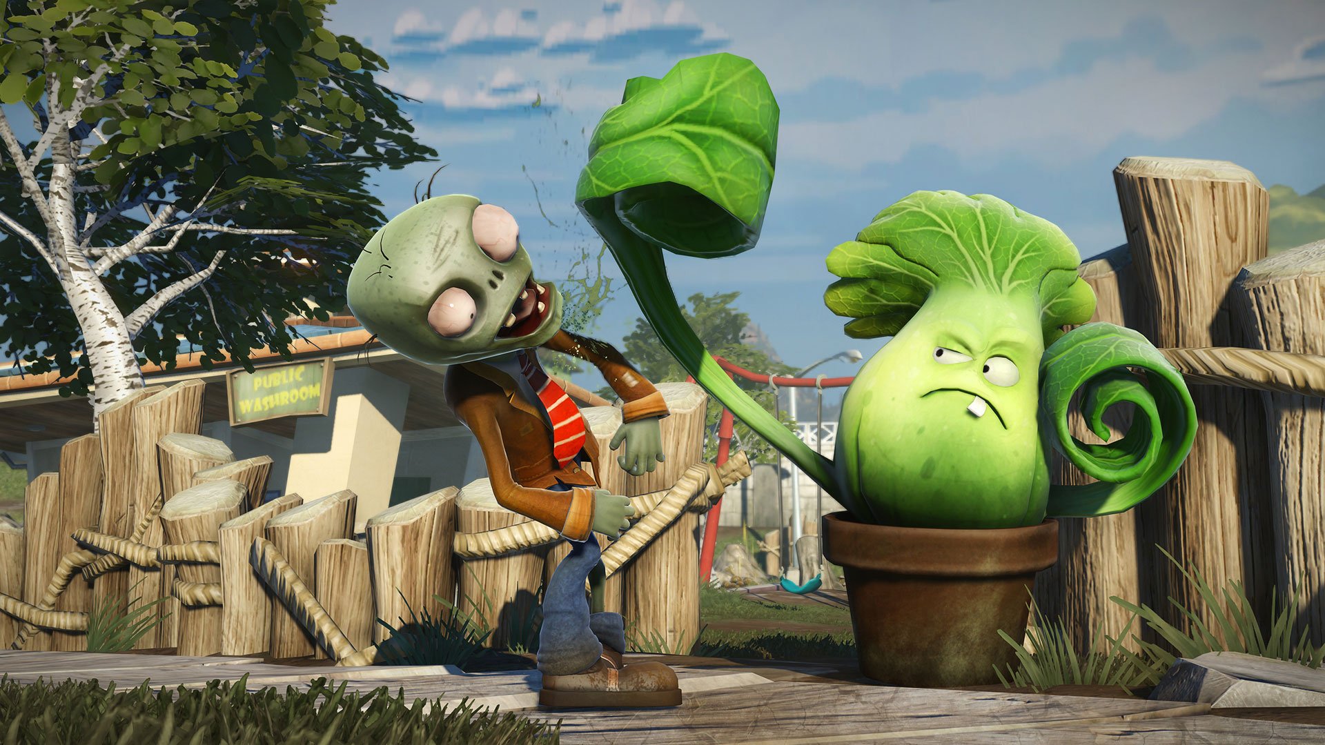 Plants vs. Zombies Garden Warfare Launch Trailer (ESRB 10+) 