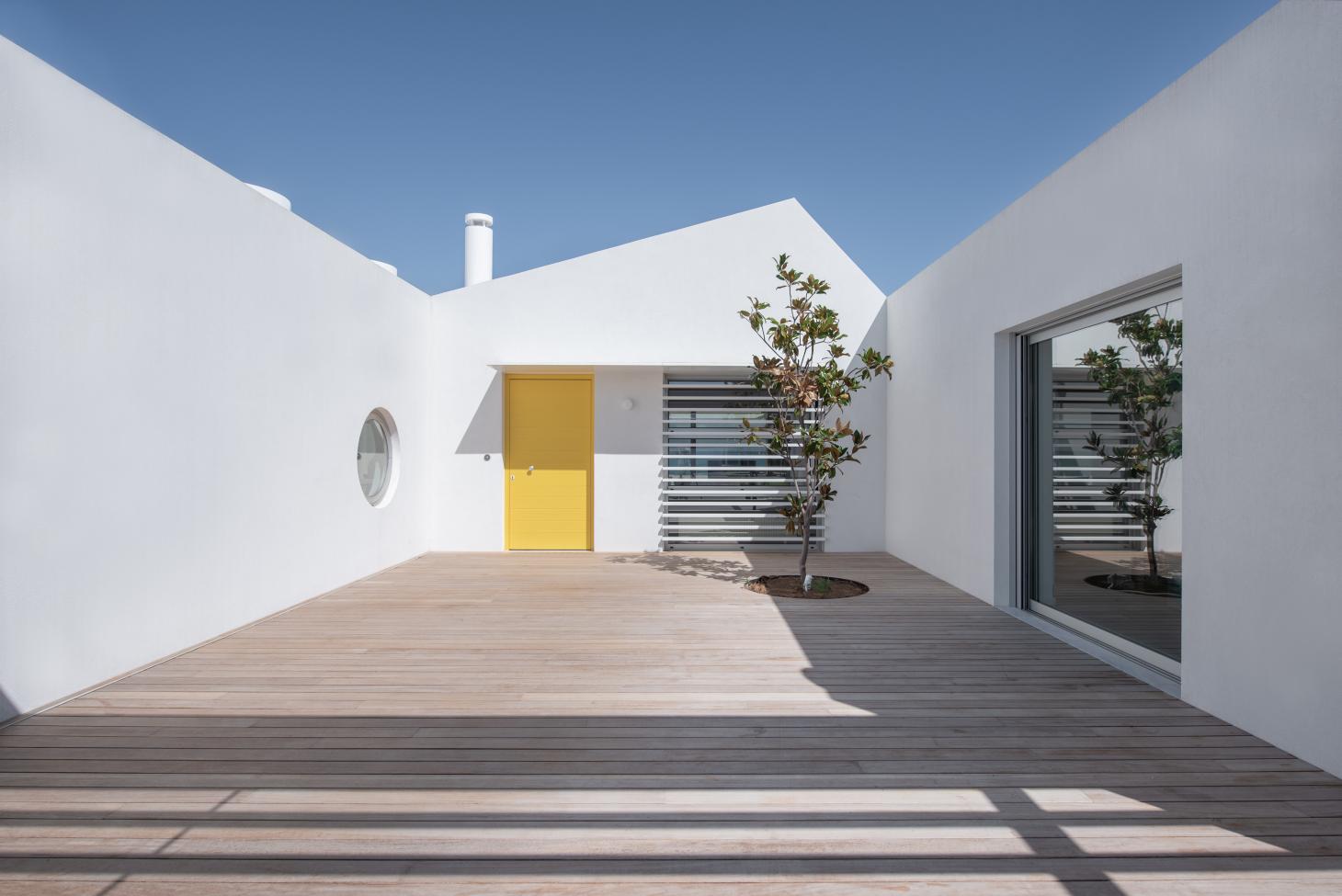 Yellow door