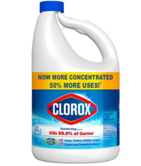 Clorox Disinfecting Bleach, Concentrated Formula| $6.25 at Walmart