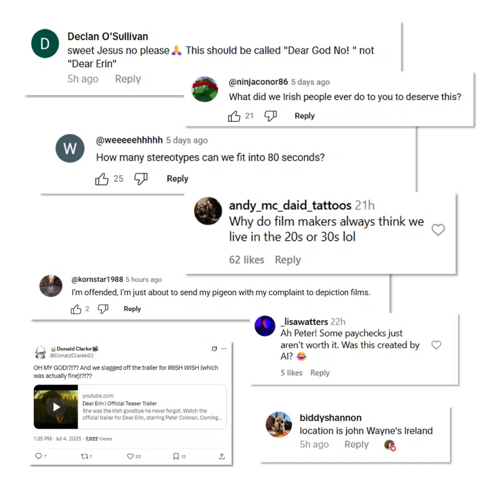 Social media comments