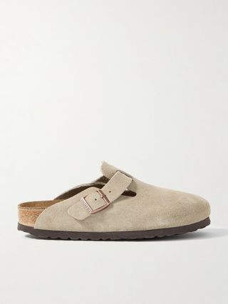 Boston Suede Clogs