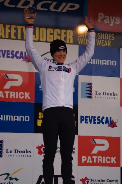 Katie Compton led the World Cup through the first five rounds last season, the first time an American has donned a 'cross World Cup leader's jersey.