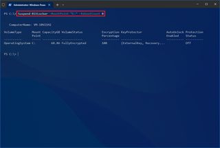 PowerShell suspend protection