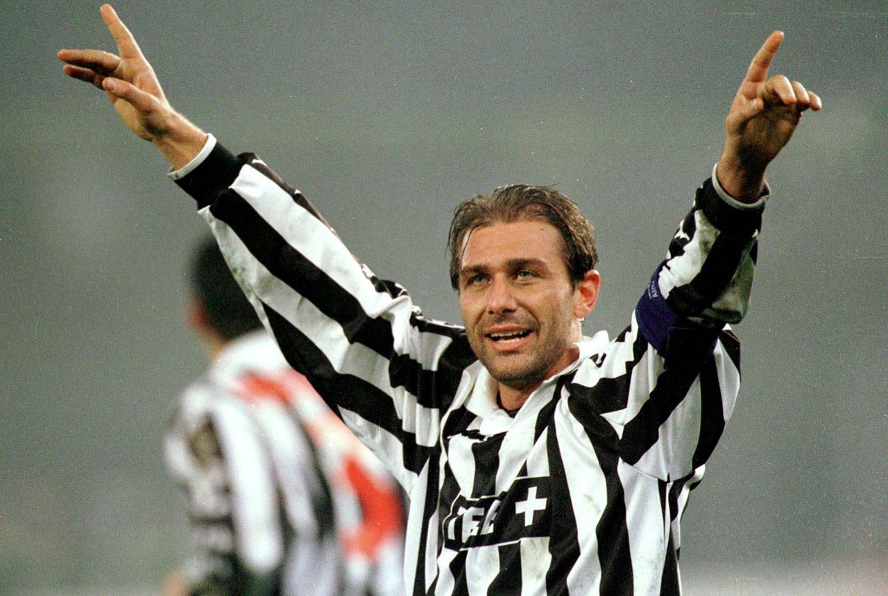 Antonio Conte of Juventus, 1999