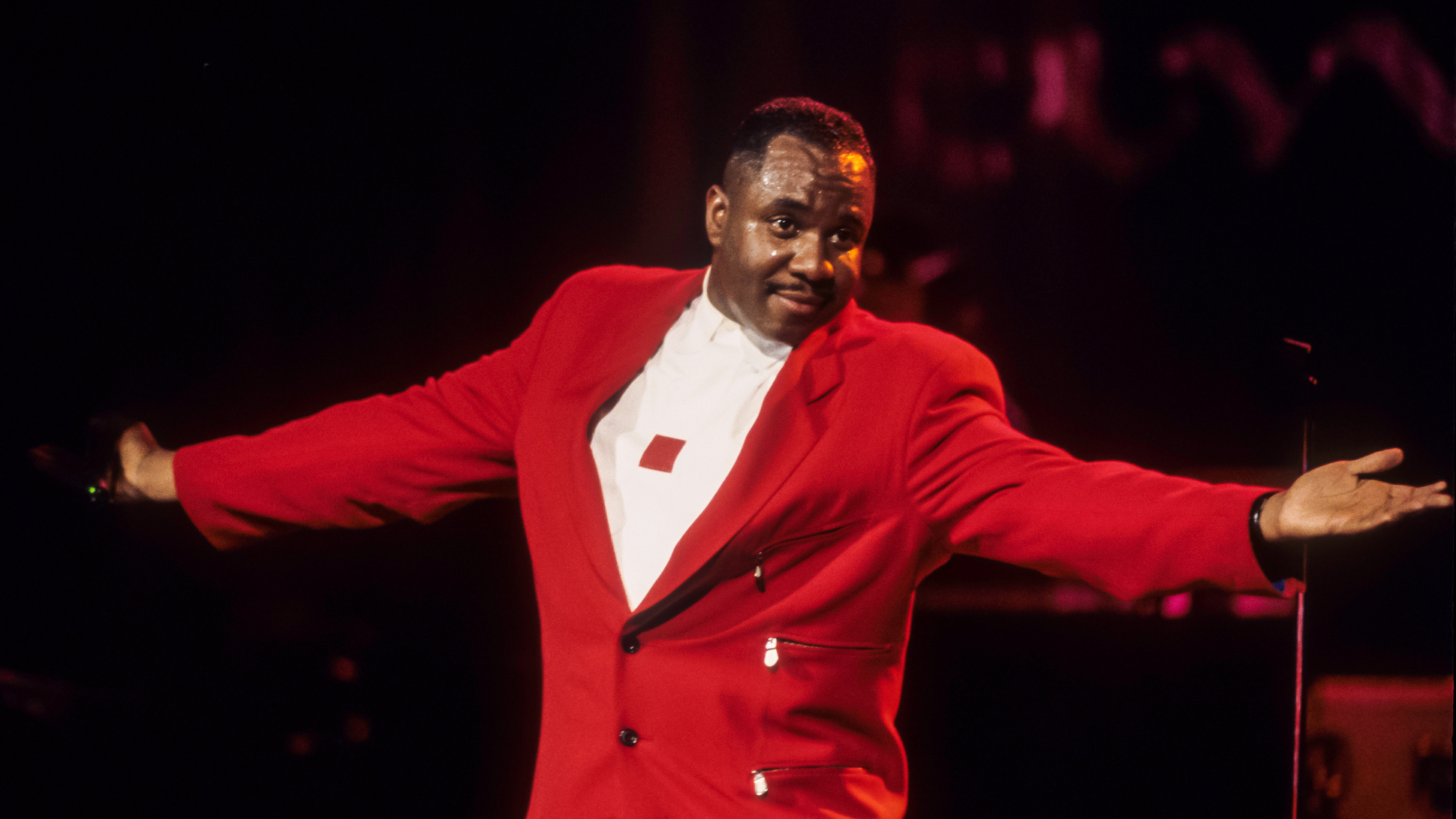 Freddie Jackson performs at the Benson &amp; Hedges Blues &amp; Rhythm Festival at Madison Square Garden's Paramount Theater, New York, New York, November 10, 1992