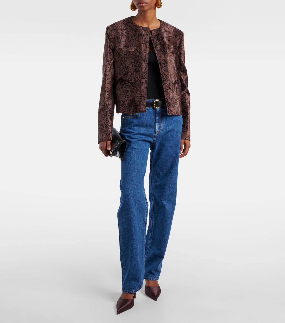 Shamo Bolero Velvet Jacket
