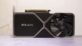 Nvidia RTX 4070 Founders Edition graphics card