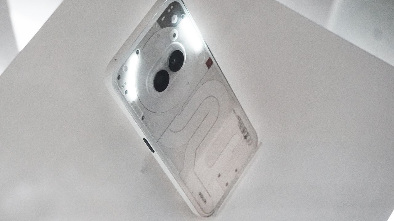 Nothing Phone 2a MWC back top angled
