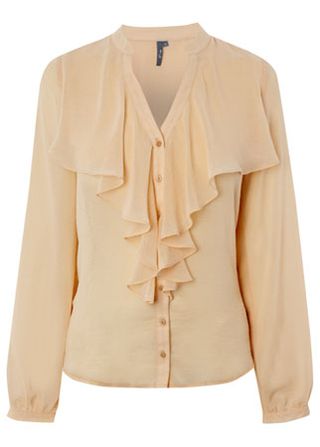 Peacocks ruffle blouse, £14.40