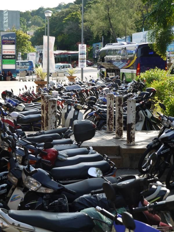 Langkawi is a scooter-powered island, where there are no rules except don't crash