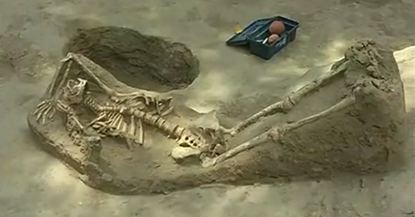 Remains found in Peru.