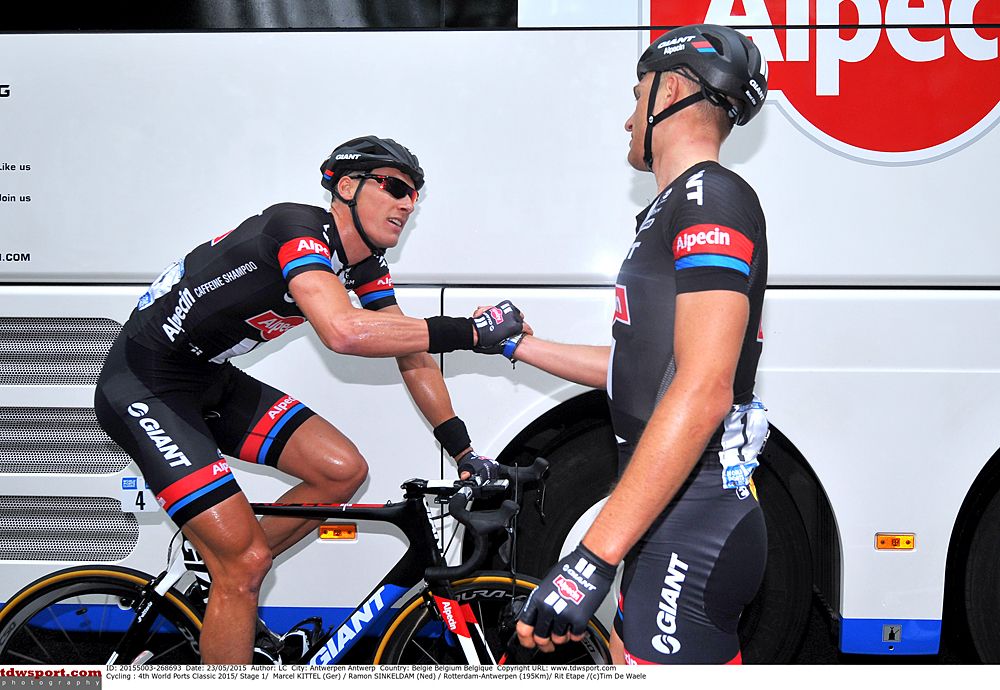 Marcel Kittel (Giant-Alpecin) was 21st on the day
