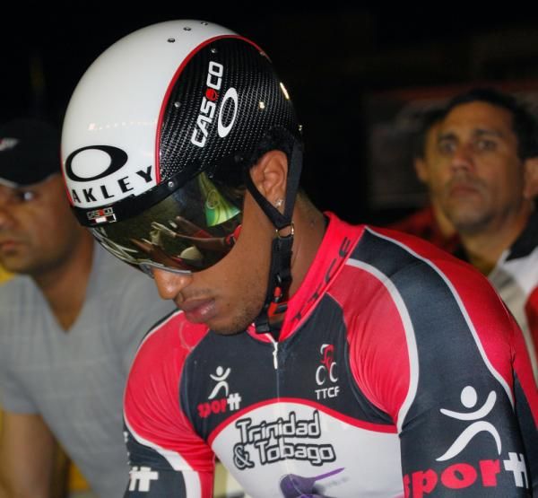 Njisane Phillip (Trinidad &amp; Tobago) was second fastest in sprint qualifying
