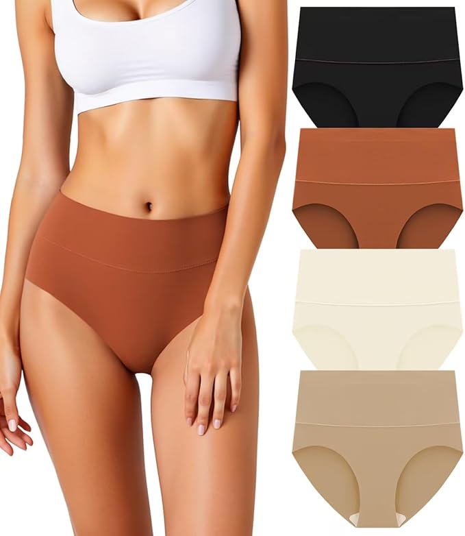 HOHOCHIN, High Waisted Tummy Control Seamless Underwear