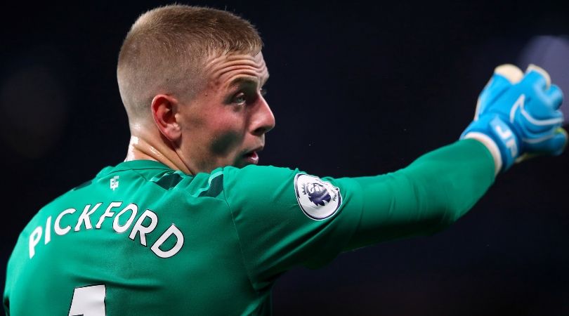 Everton goalkeeper Jordan Pickford