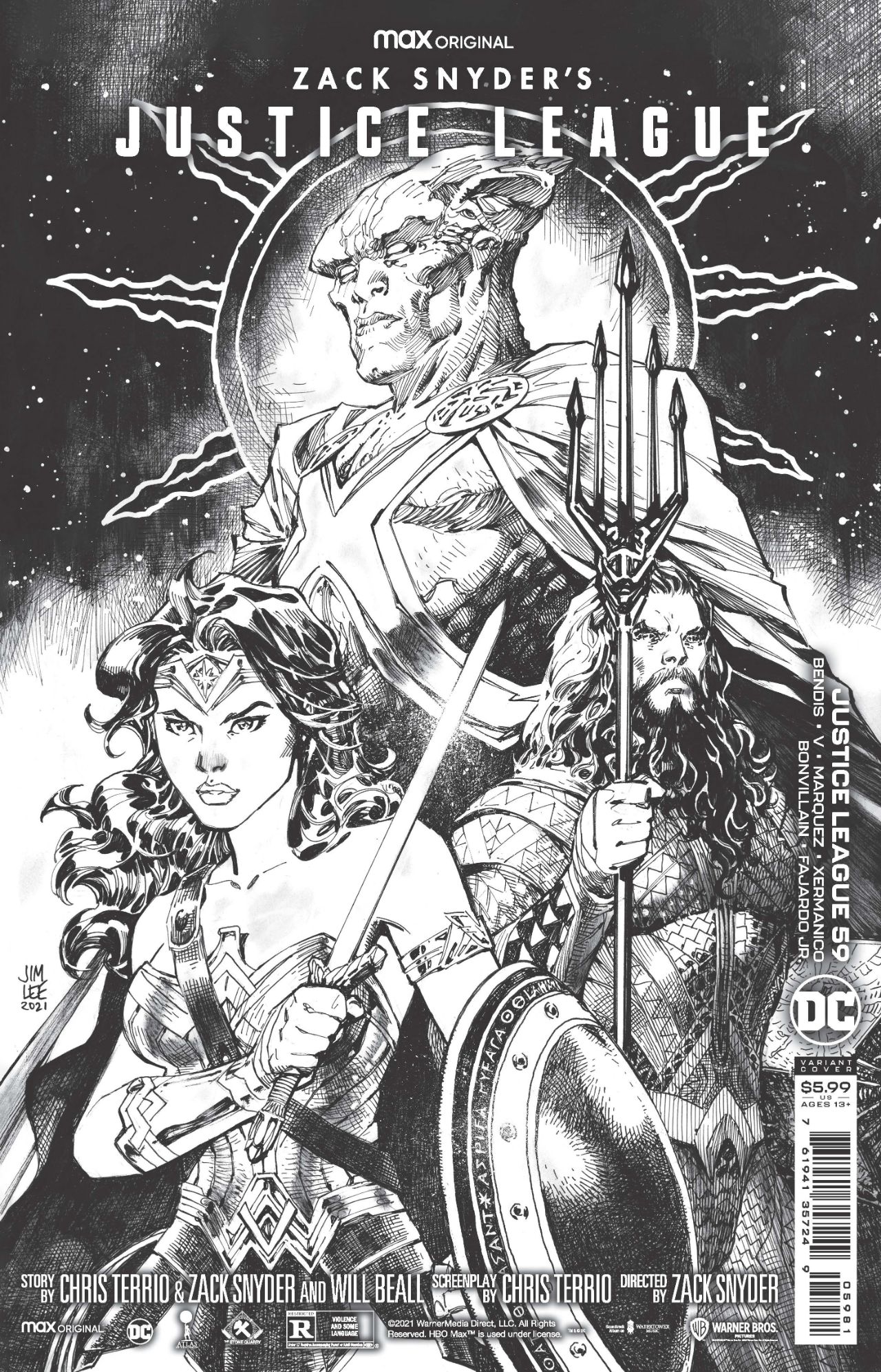 Zack Snyder's Justice League variant covers