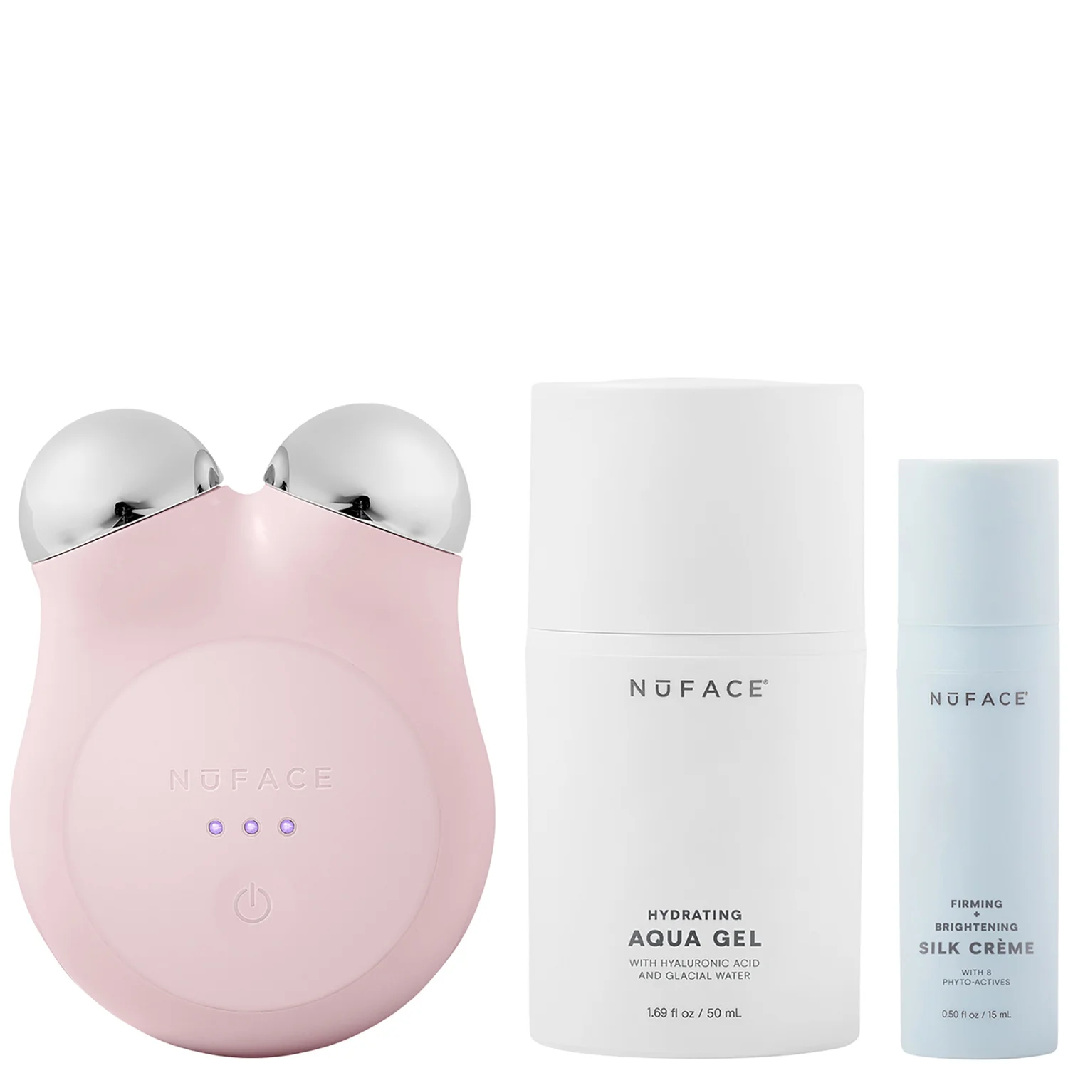 Nuface Mini+ Starter Kit - Sandy Rose