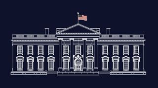 Trump’s patriotic new White House logo is painfully unsubtle