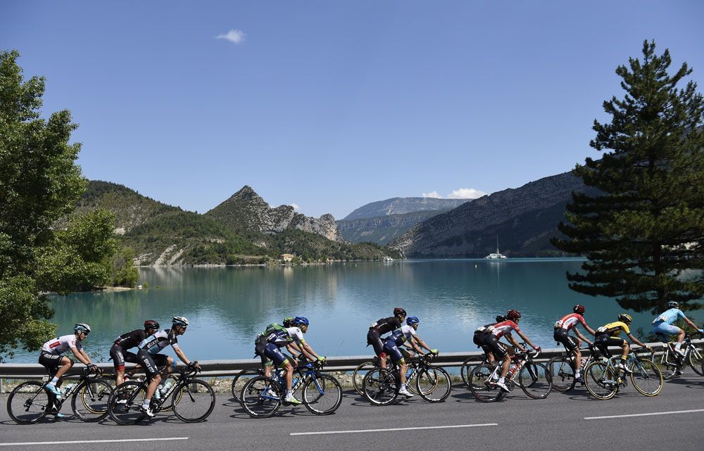 It was another scenic day on the Dauphin&eacute;