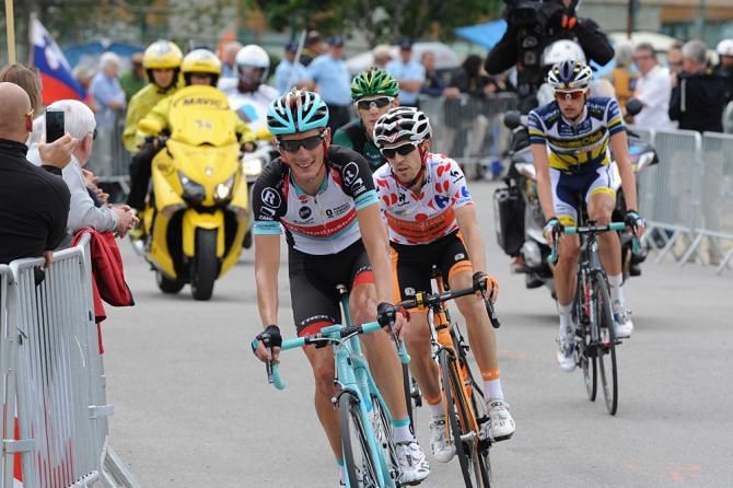 Andy Schleck put in an attack