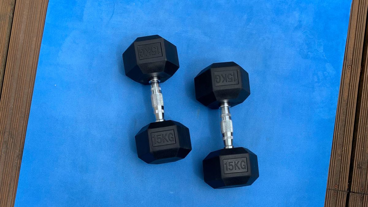 Hex dumbbells are the first bit of kit I bought for my home gym—here's why you should too