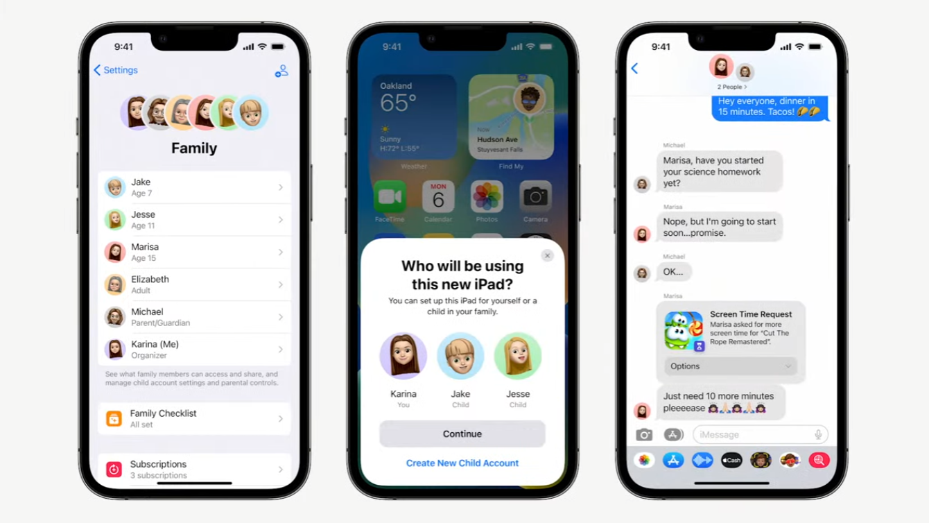 Funciones de iOS 16 que se muestran en un iPhone