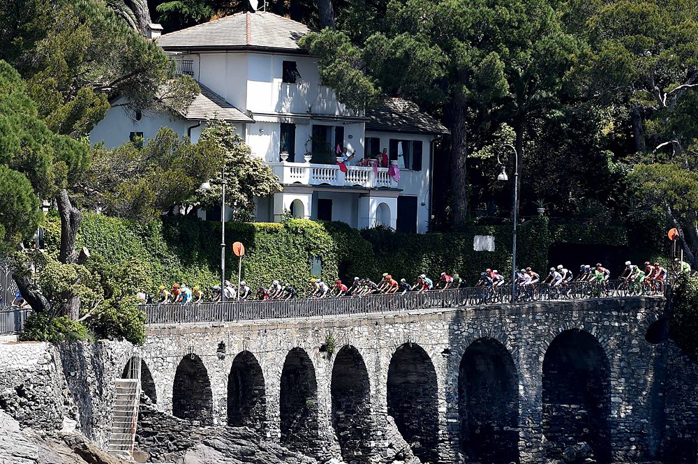 Giro d'Italia stage 3 from Rapallo to Sestri Levante