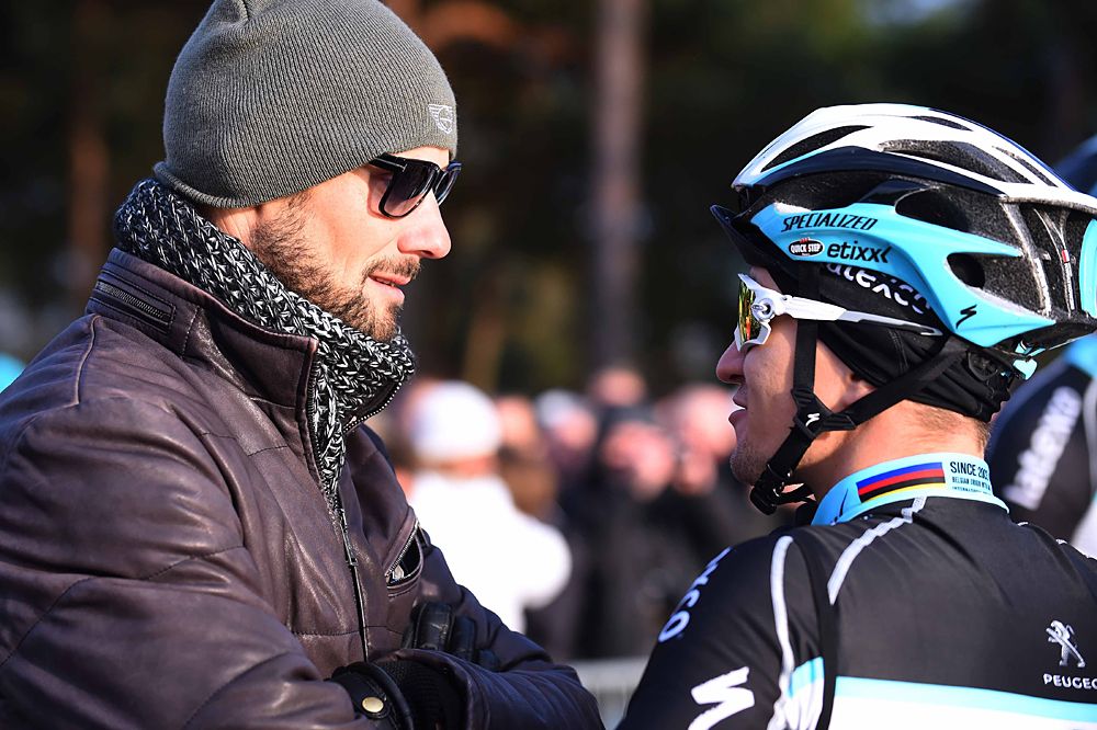 Boonen and Friends 2015 - Michal Kwiatkowski (Pol) and Tom Boonen (Bel)