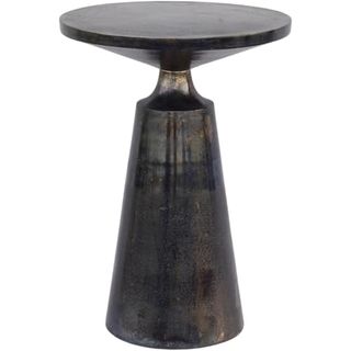 Moe's Home Collection Sonja Accent Table, Charcoal Grey, 15.5"" W X 15.5"" D X 22"" H