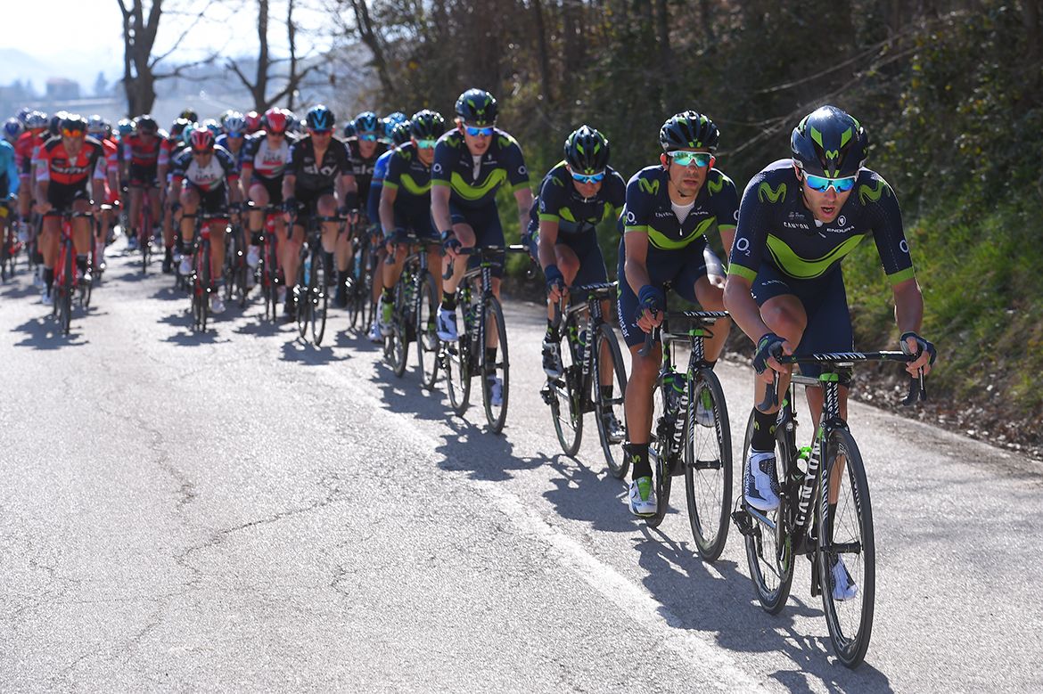 Movistar setting the tempo at Tirreno-Adriatico