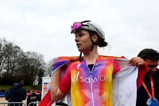 Lotte Kopecky (SD Worx) after Paris-Roubaix Femmes 2023