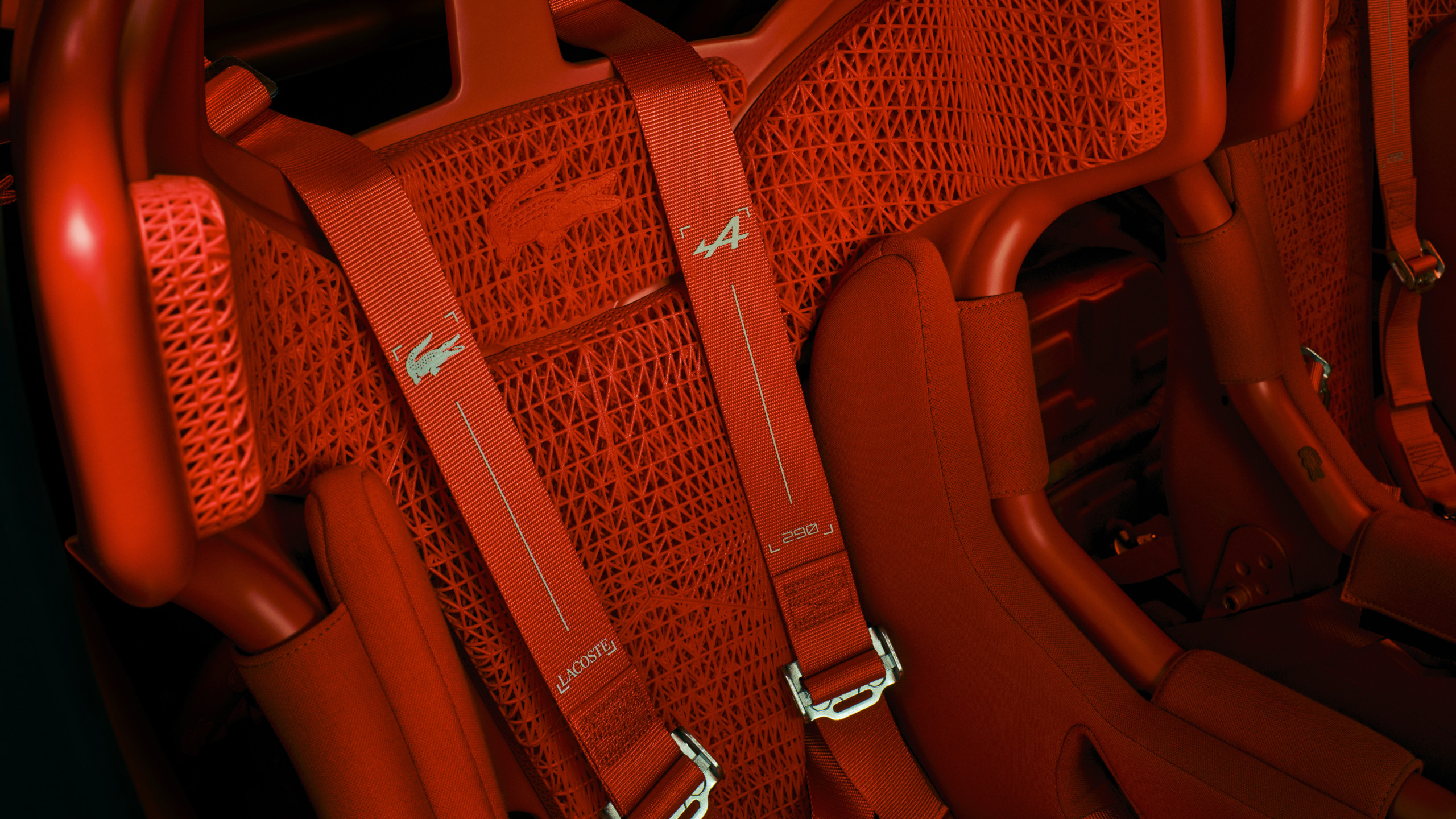 Interior details, Beware of the Crocodile - Alpine Lacoste A290 Rallye